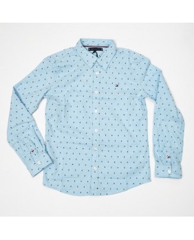 TOMMY HILFIGER CAMICIA MICRO LOGO